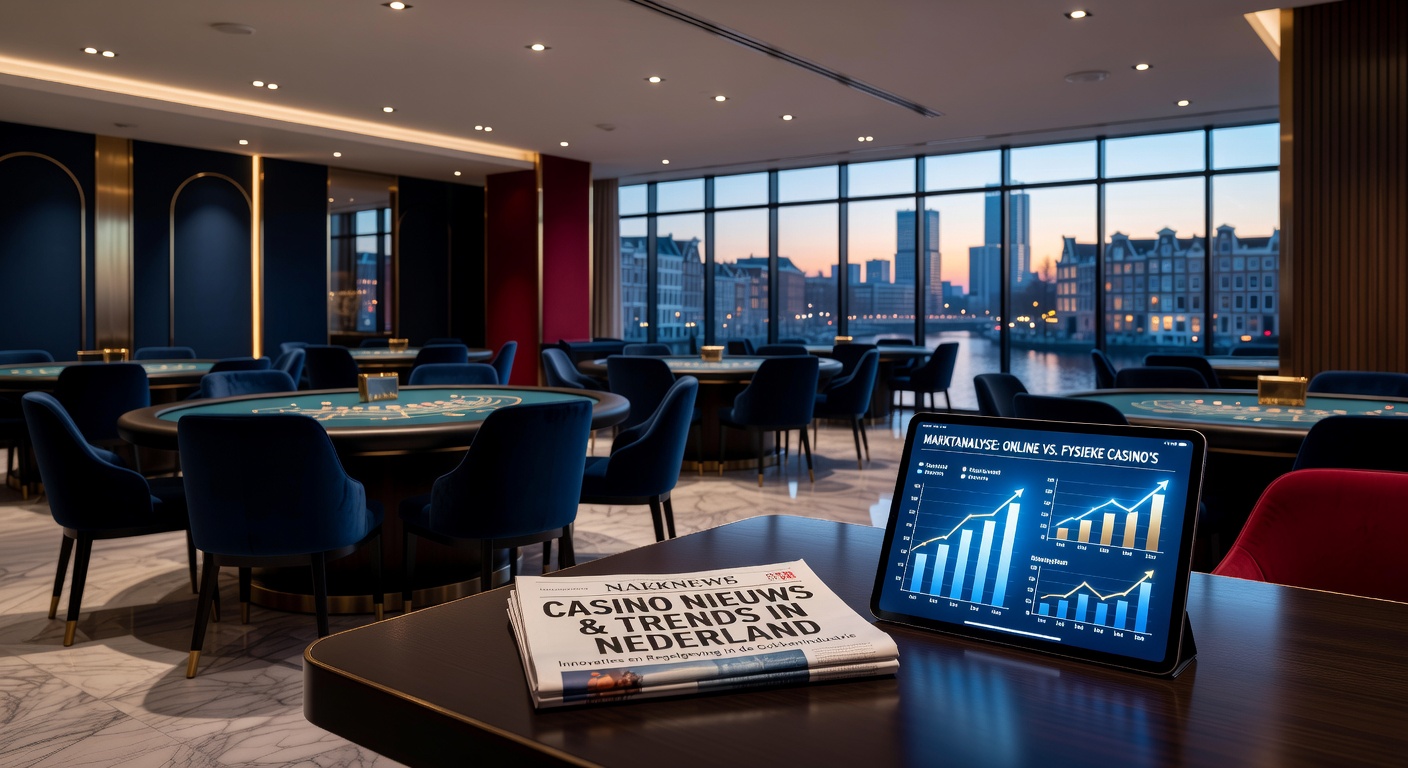 Illustratie van een hamerslag met eurotekens en een casino-fiche, symboliserend de zware boete van de Kansspelautoriteit