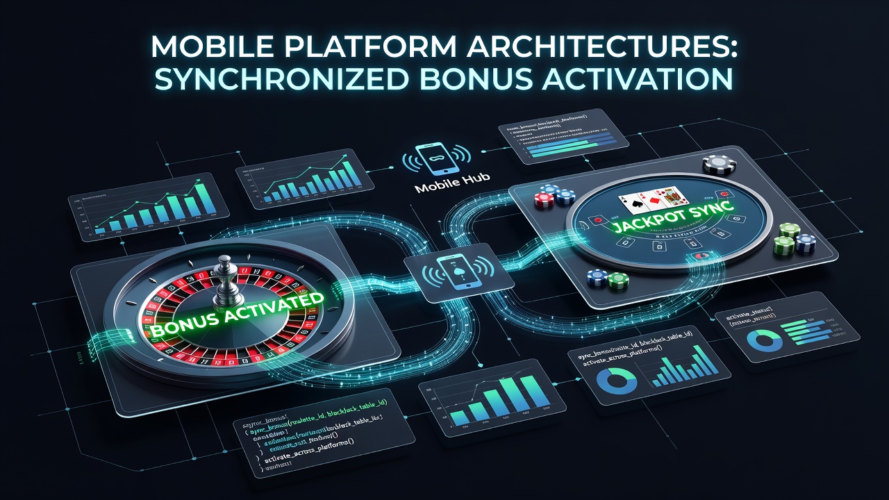 Synchronisatie van bonussen over live tafels en mobiele slots