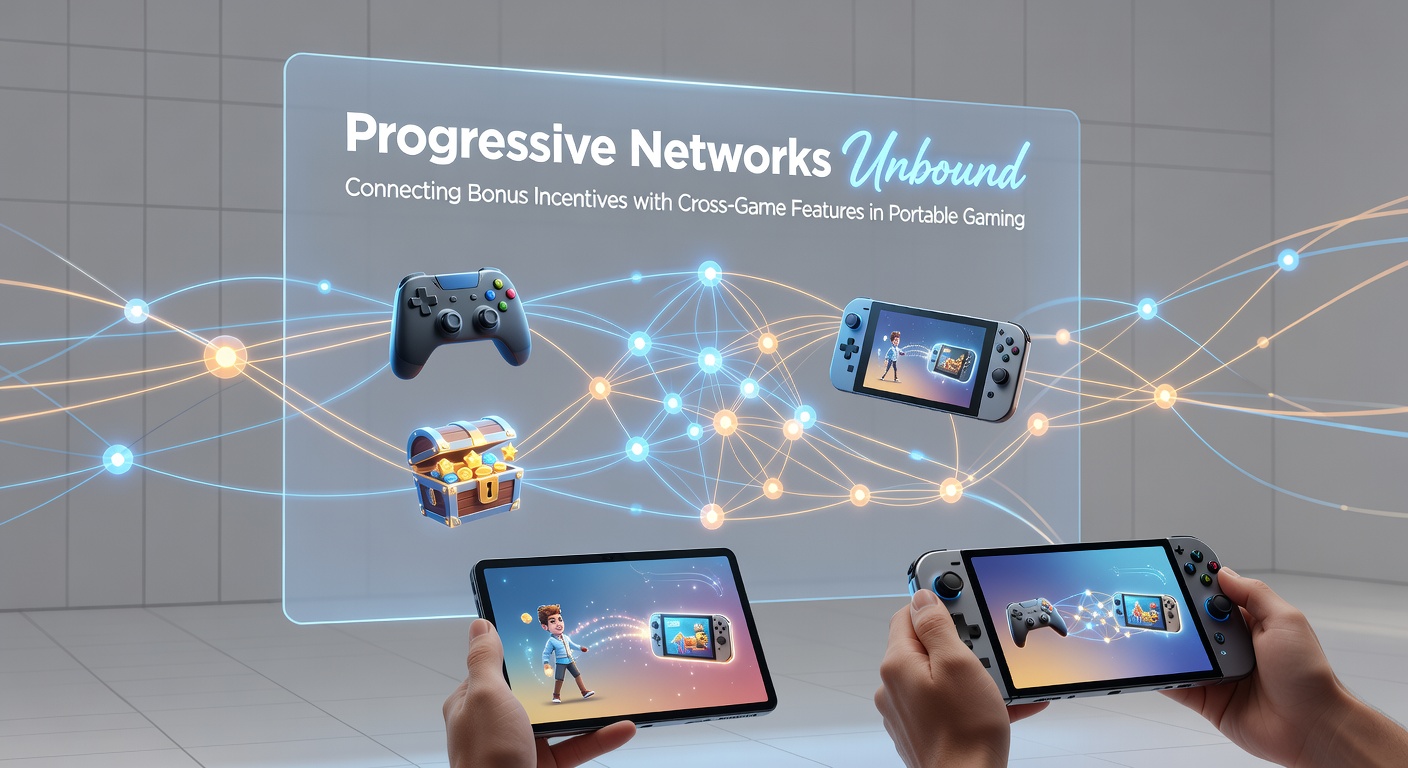 Grafiek van cross-game bonusactiviteit en jackpotgroei in mobiele spellen